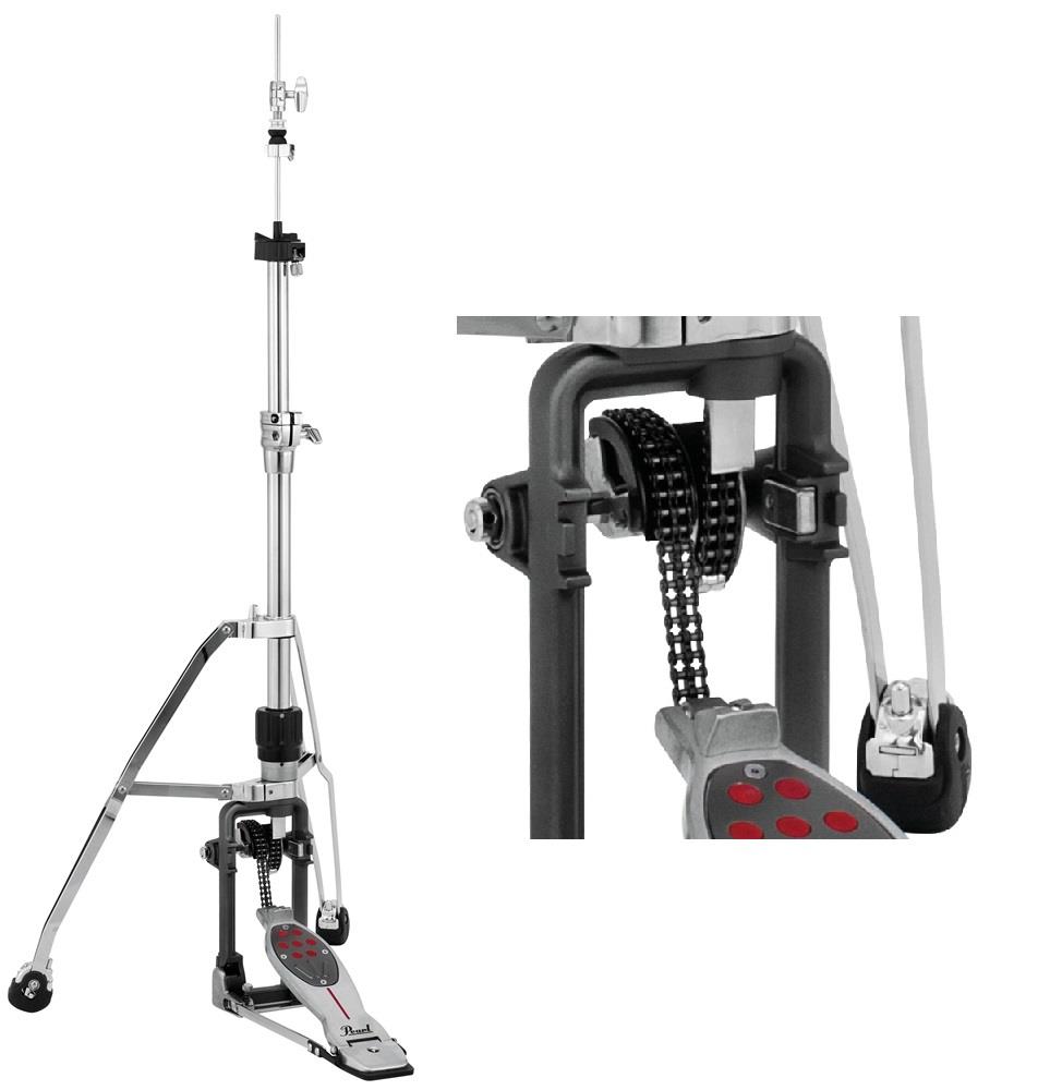 Máquina de Chimbal Pearl Powershifter Eliminator Redline H-2050 com Polias Trocáveis Lançamento