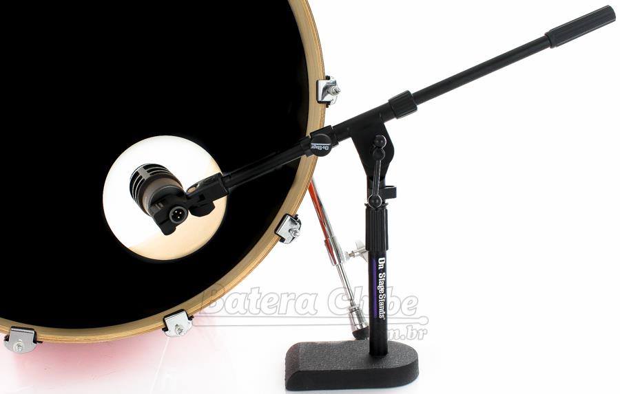 Pedestal de Microfone de Bumbo On Stage Stands MS-7920B Girafa Articulada (022738)