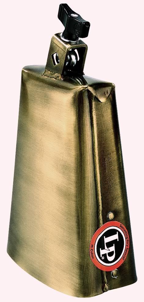 Cowbell LP Prestige Tito Puente Signature LP322 Brushed Brass Topíssimo de Linha (023626)