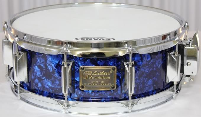 Caixa Revolution Unique Custom Blue Oyster 14x5" (MADE BRAZIL)