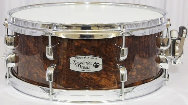 Caixa Revolution Unique Custom Exotic Imbuia 14x5,5" (MADE BRAZIL)