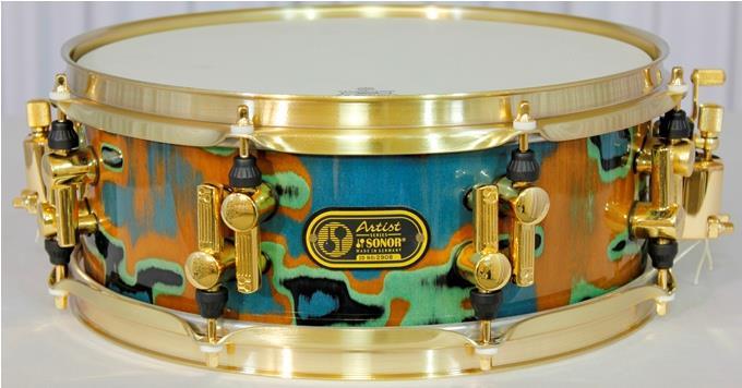 Caixa SONOR Artist Series Earth 13x5" Beech com 28mm