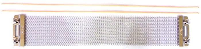 Esteira de Caixa Pearl S-031N Aço Carbono Cromada 12" com 20 Fios