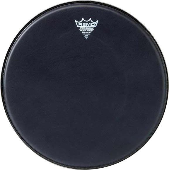 Pele Remo Emperor Black Suede 13" Filme Duplo Preta (11514)
