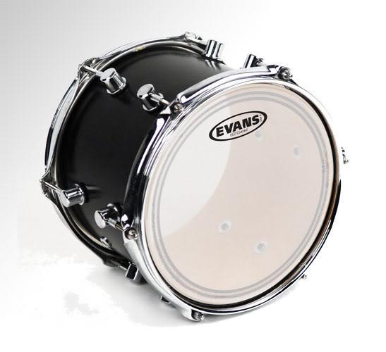 Pele Evans EC2 Coated SST 18" Filme Duplo Porosa com Anel (019823)
