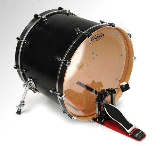 Pele Evans EQ3 Clear 20" Filme Duplo c/ Anel Abafador (013628)