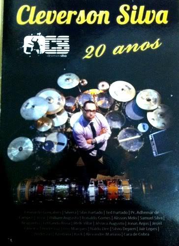 cleverson silva dvd 20 anos gospel drummer