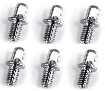 Parafuso Pearl KB-508/6 e 508D/6 Kit com 6 Unidades Rosca M5 com 8mm para Cardã e Pedais