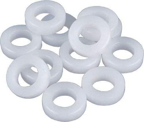 Arruela Pearl NLW-12/12 de Nylon p/ Parafusos Kit com 12 Unidades