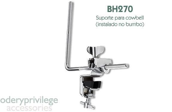 Clamp Odery Privilege BH270 para fixar Cowbell no Bumbo e Acessórios em Geral