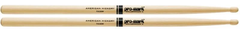 Baqueta Promark Classic American Hickory TX2BW "Padrão 2B" (020421)