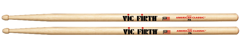 Baqueta Vic Firth American Classic Hickory "Padrão 7A" (1265)