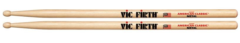 Baqueta Vic Firth American Classic Metal Padrão 2B mais comprida (1267)