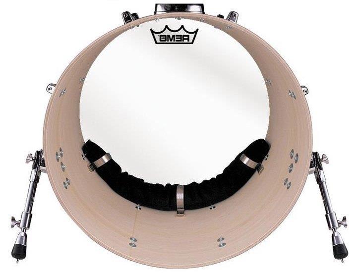 Abafador de Bumbo Remo Bass Drum Muffle System HK-MUFF-18 Compatível com bumbos 18" a 20" (10386)