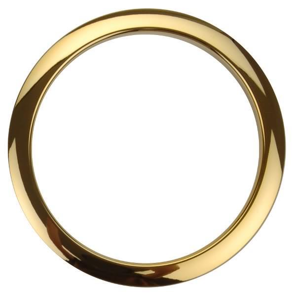Molde para Furo no Bumbo Bass Drum Os Dourado com 5" HBR5 Proteja e Decore o Furo do Bumbo