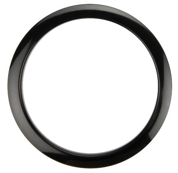 Molde para Furo no Bumbo Bass Drum Os Preto com 5" HBL5 Proteja e Decore o Furo do Bumbo