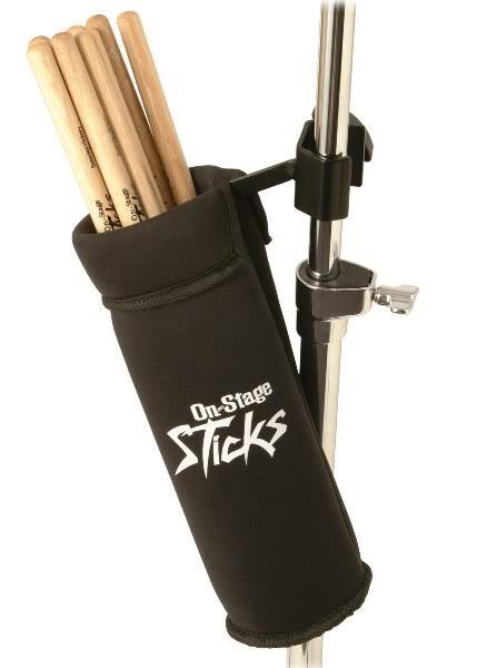 Porta Baquetas On Stage Stands DA-100 Bolsa com Clamp para 6 Pares ou Mais (022865)