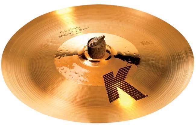 China Zildjian K Custom Hybrid 17" Acabamento Híbrido Dark e Brilliant