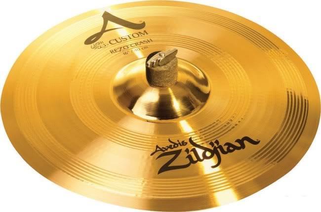 Crash Zildjian A Custom Rezo 16" Acabamento Híbrido Fosco e Brilhante
