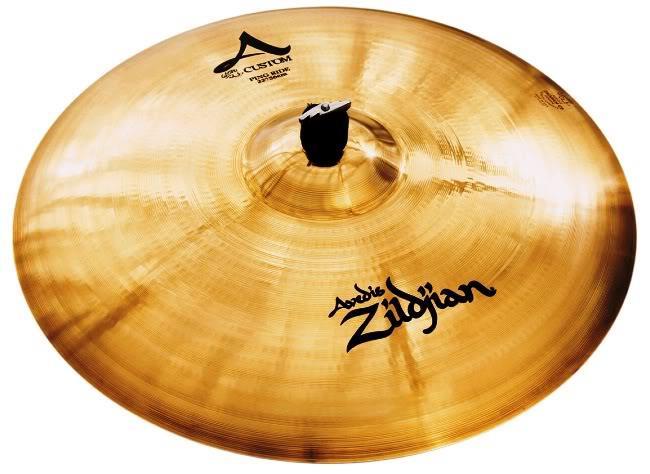 Ride Zildjian A Custom Ping 22" Mais Versátil e Definido