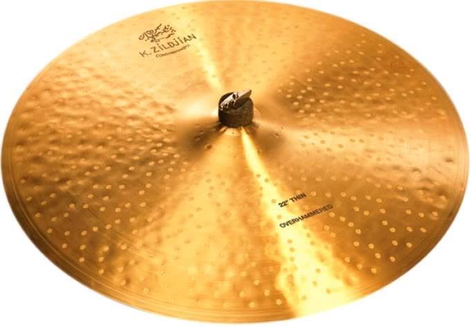 Ride Zildjian K Constantinople Thin Overhammered 22"