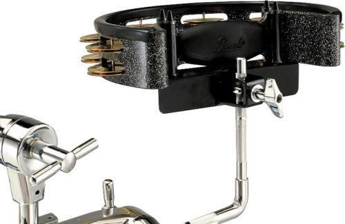 Pandeirola Pearl PTM-10GH Gold Plated para fixar na Bateria em holders e clamps