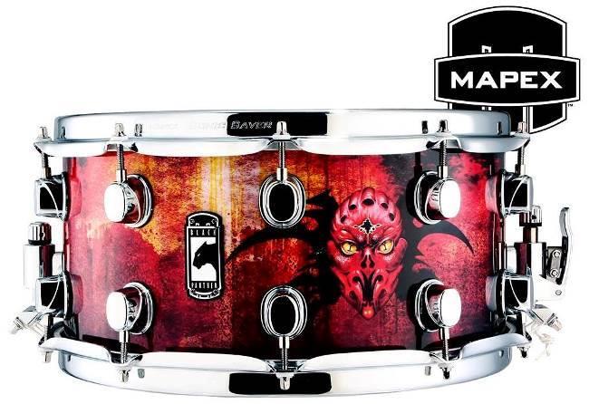 Caixa Mapex Signature PsychOctopus Aquiles Priester 14x7" Maple