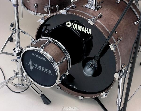 Subkick Yamaha SKRM-100 Captador de Sub Graves de Bumbo Potencialize o Som na Microfonação
