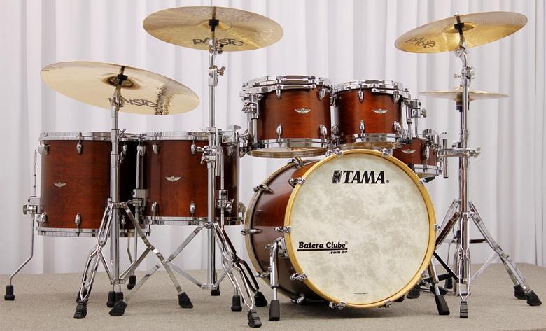 Bateria Tama Star Maple Satin Antique Brown 20",10",12",14",16" Made Japan Mais Top do Mundo!