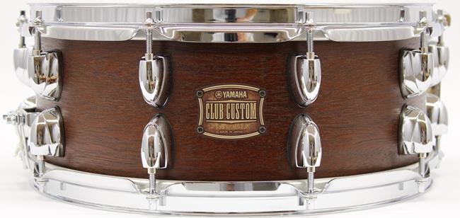 Caixa Yamaha Club Custom Dark Wood Kapur Shell 14x5,5" Made Japan
