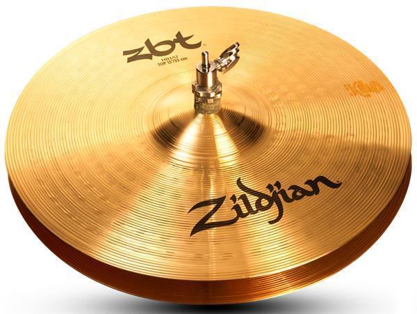 Chimbal Zildjian ZBT 13" Medium Hihat com Novo Martelamento e Bronze