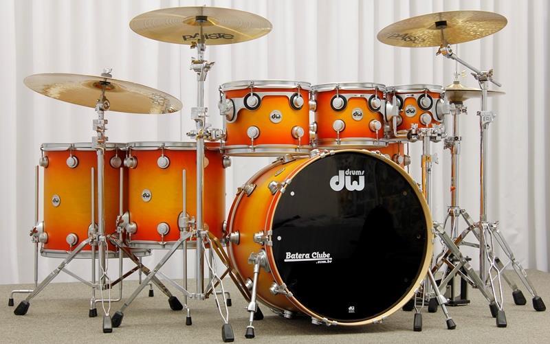 Bateria DW Collectors Maple Satin Specialty Classic Burst 22",8",10",12",14",16"
