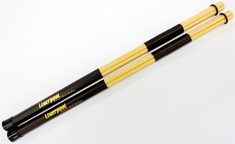 Baqueta Rod Liverpool Acoustic Rods Medium com Cerdas de Marfim (mais duras) e Peso Médio RD-155