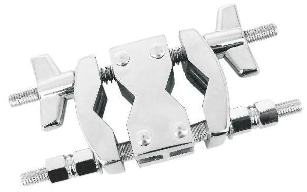 Clamp Torelli TA431 Modelo Curto com 2 Conexões Multiuso Cromado