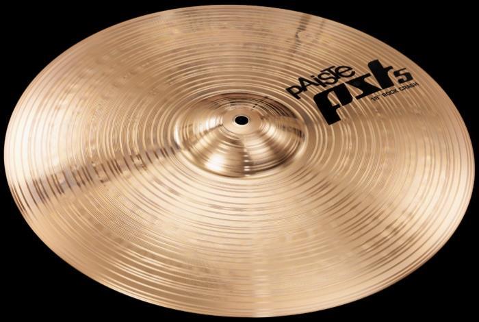 Crash Paiste New PST 5 Series Rock 16" em Bronze 2002 Top