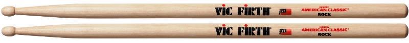 Baqueta Vic Firth American Classic Rock Hickory Padrão 2B mais comprida (2452)