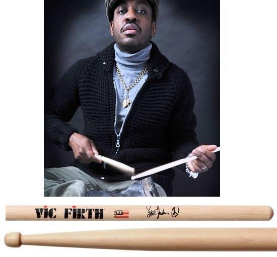 Baqueta Vic Firth Signature Steve Jordan Padrão 7A bem mais comprida (8970)