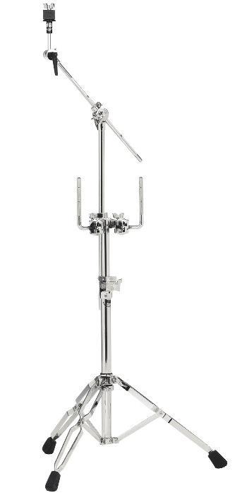 Estante de Tons e de Prato DW 9000 Girafa e Tom Duplo com Hastes 12.7mm Padrão DW e Gretsch 9934