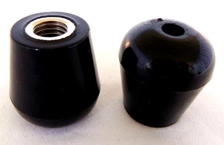 Pés de Borracha Pearl RHS-1R/2 para Pés de Bumbo Kit com 2 Unidades Padrão Vision