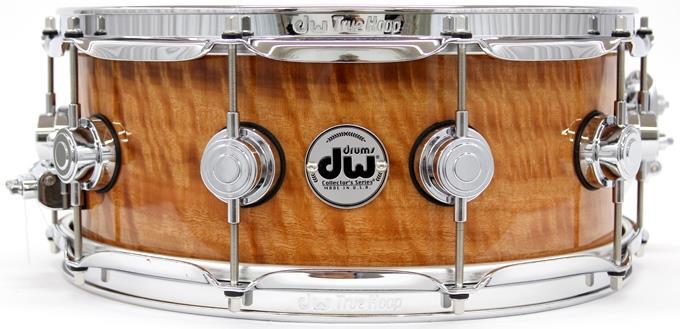 Caixa DW Collectors Maple Exotic Limited Series Fiddleback Eucalyptus 14x5,5" Made USA 11-Ply Shell