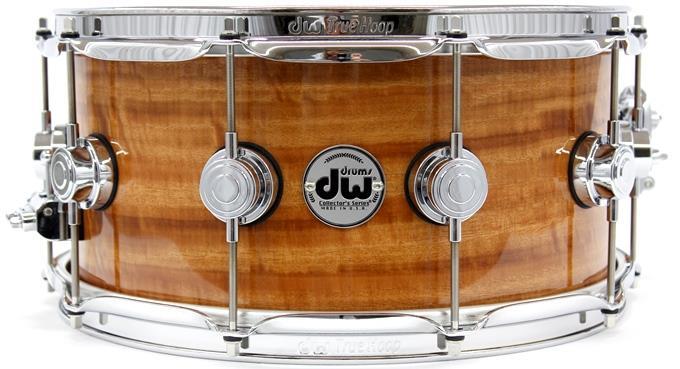 Caixa DW Collectors Maple Exotic Limited Series Fiddleback Eucalyptus 14x6,5" Made USA 11-Ply Shell