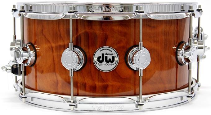 Caixa DW Collectors Maple Exotic Limited Series Redwood Stump 14x6,5" Made USA 11-Ply Shell