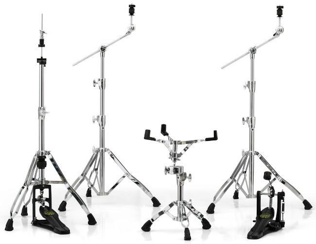 Kit de Ferragens Mapex HP8005 Armory Series 800 com Hihat, Reta, Girafa, Est. Caixa e Pedal