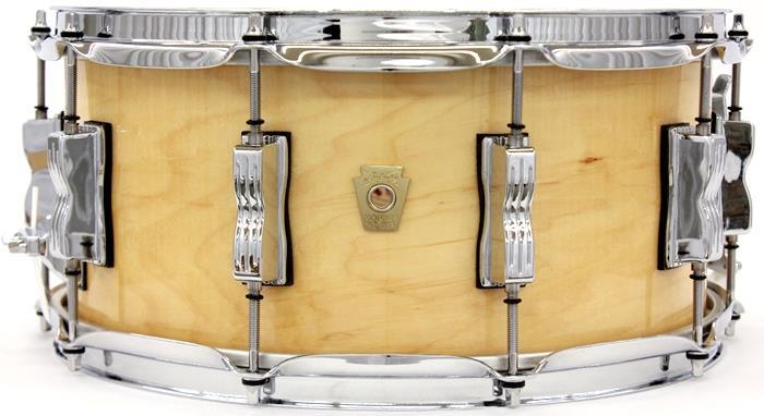 Caixa Ludwig Classic Maple Natural Lacquer 14x6,5" com Automático Millennium P86 Made USA