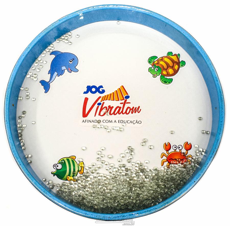 Pandeiro JOG Vibratom P3041 25cms Efeito Oceano (Musicalização Infantil) 14592