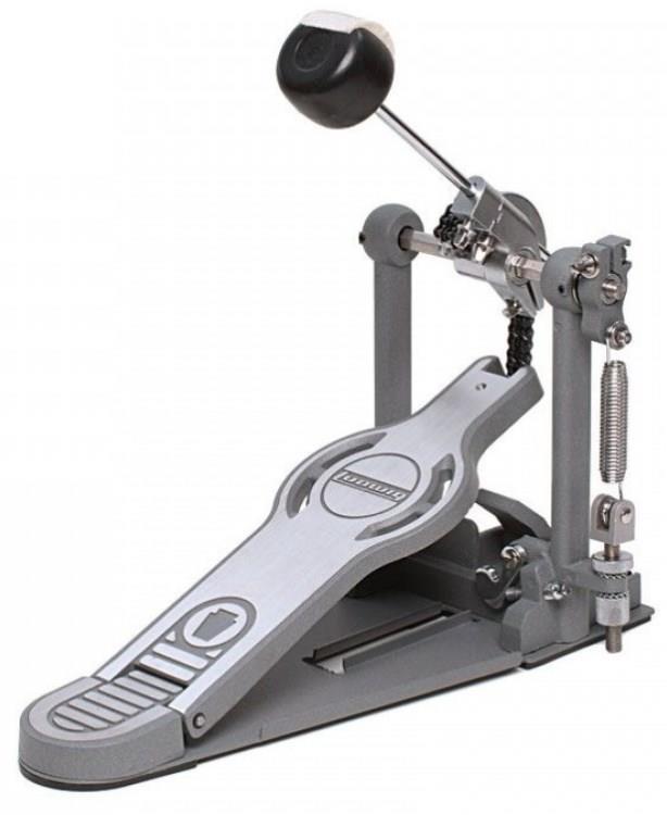Pedal Simples Ludwig Atlas Standard Speester LAS15FP Dual Chain Drive com Batedor 2 Faces