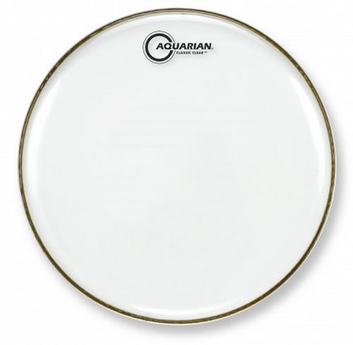 Pele Aquarian Classic Clear Snare 13" CCSN13 Resposta de Caixa (Similar Ambassador Hazy e Hazy 300) 80597