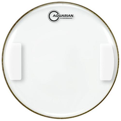 Pele Aquarian Hi-Performance Snare 12" HPSN12 Resposta de Caixa com Proteção para Esteira