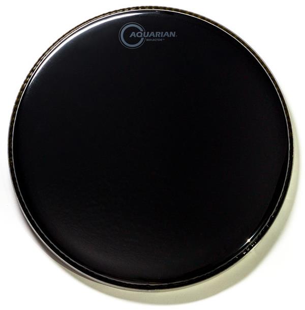 Pele Aquarian Reflector Series 18" REF18 Filme Duplo Black Espelhado p/ Bumbo (Similar Black Chrome)