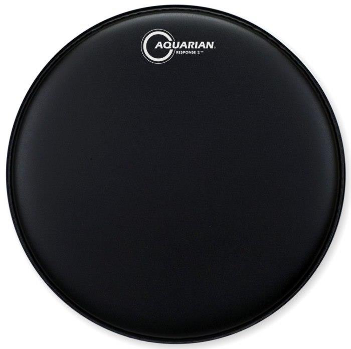 Pele Aquarian Response 2 Texture Coated Black 18" TCRSP2-18BK Filme Duplo Porosa (Similar Onyx2) 80580